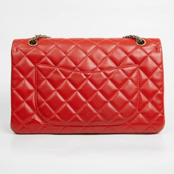 Chane Calfskin Quilted 2.55 Reissue 226 Flap Red. - Picture 2 of 12